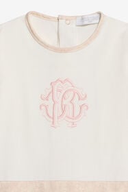 JU Kit Pour Enfants Monogram Zebra Imprimé Rose BABY PINK WJT808-JD001