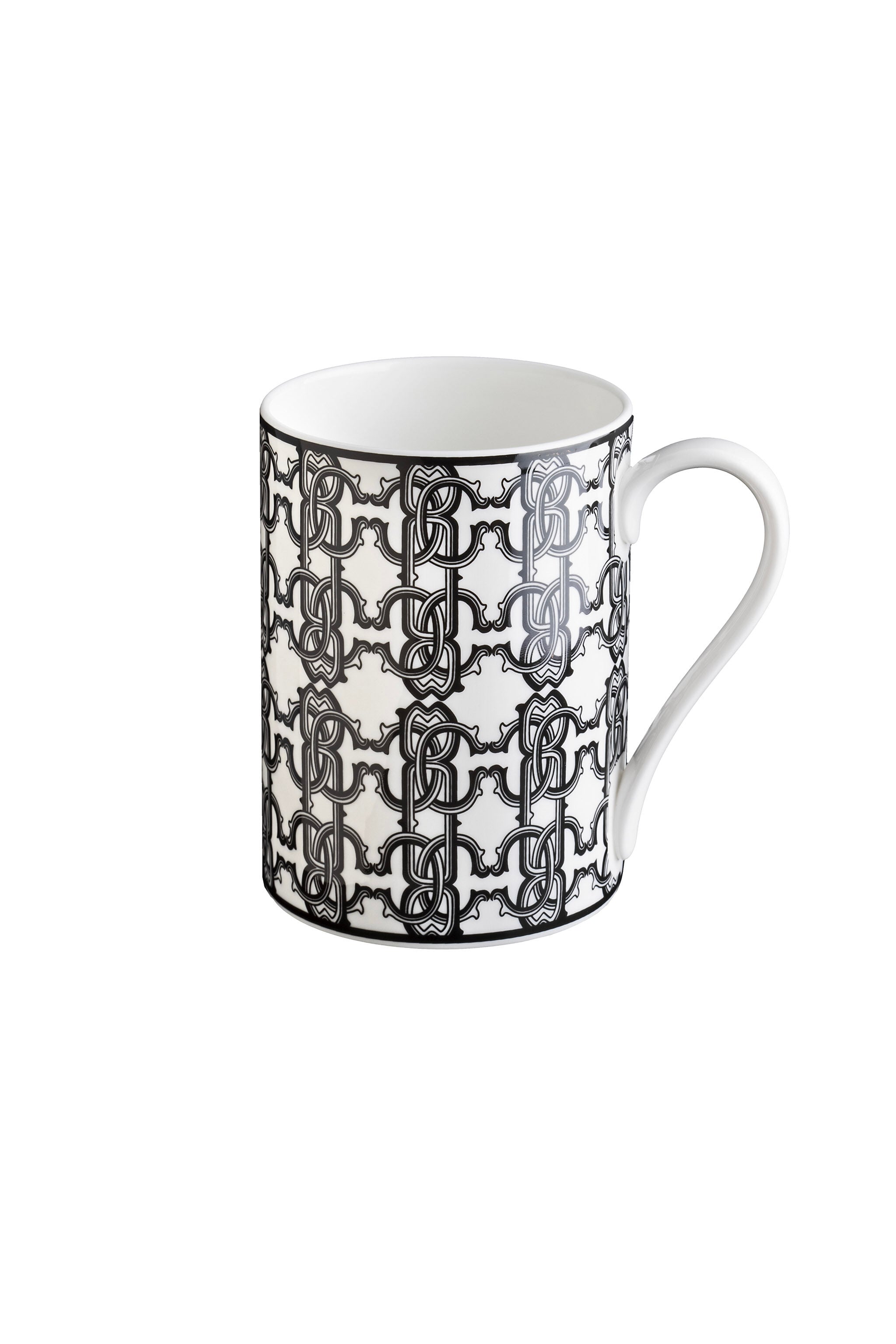 HO Monogram Black Mug In Gift Box HO Monogram Black Mug In Gift Box Black RALA27-IA032