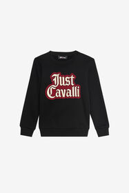 JC Black Logo Sweatshirt BLACK XFT69W-CF015