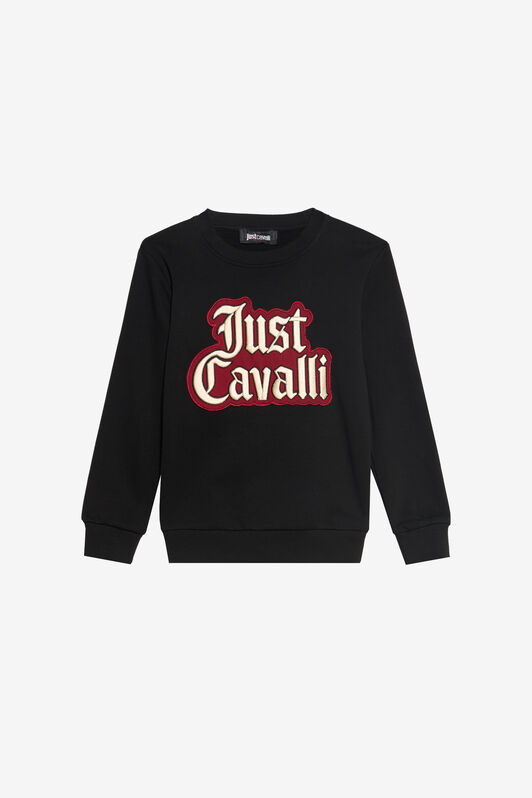 JC Black Logo Sweatshirt JC Black Logo Sweatshirt BLACK XFT69W-CF015