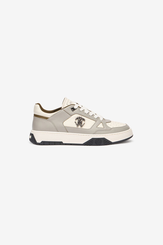 RC Sneakers With Mirror Snake Monogram GRIGIO/NERO SRS044-PZA90