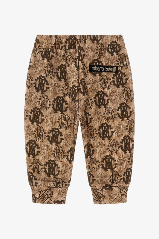 JU Pantalones con logotipo RC JU Pantalones con logotipo RC Marrón claro TJT233-5OL99