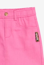 JC Pink Cotton Miniskirt BEGONIA PINK WFT30A-CE002