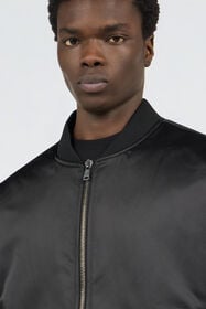 RC Black Bomber Jacket with Monogram RC BLACK SOT40K-FT002