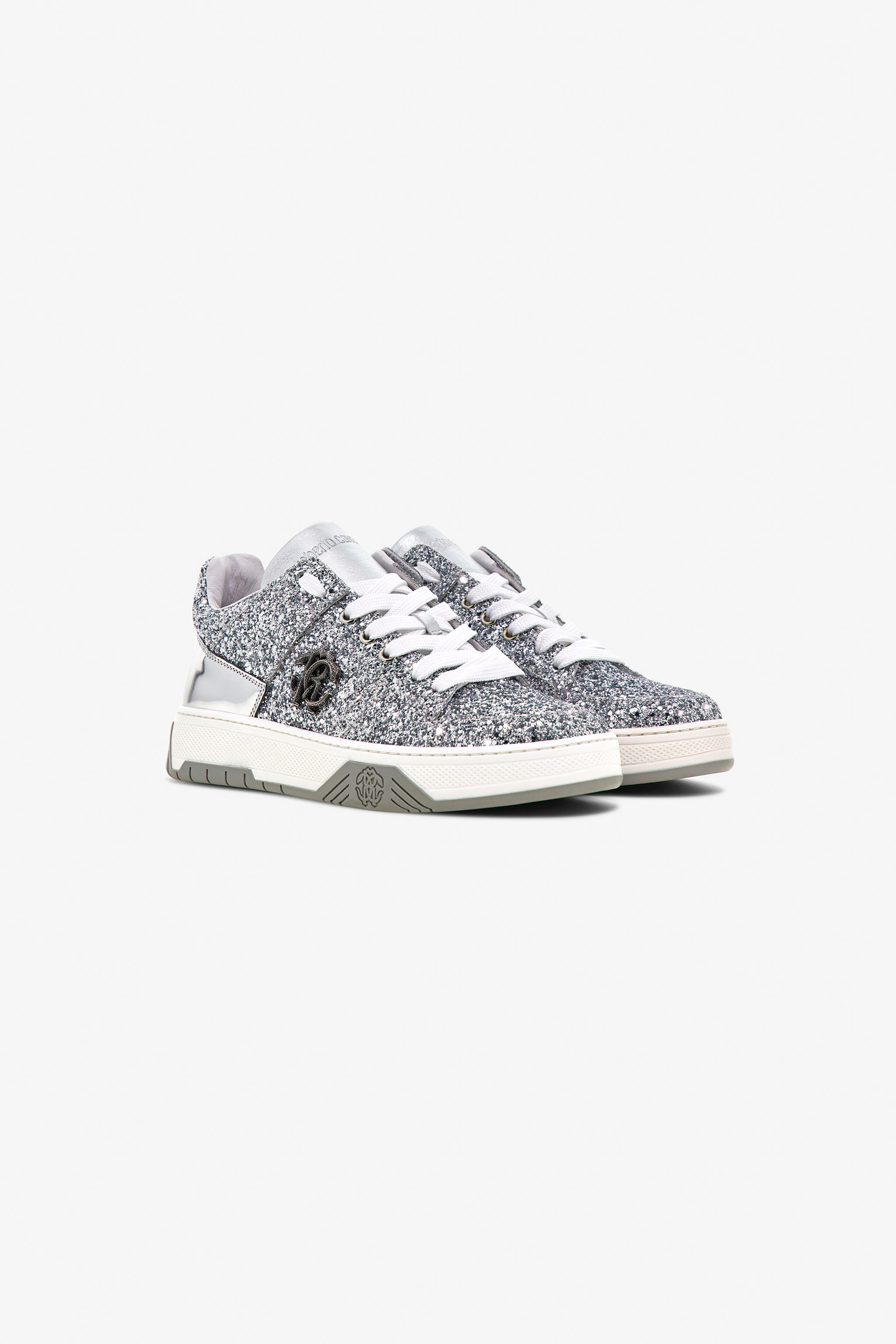 RC Glitzernde Sneakers RC Glitzernde Sneakers Silber SKS047-PZB11