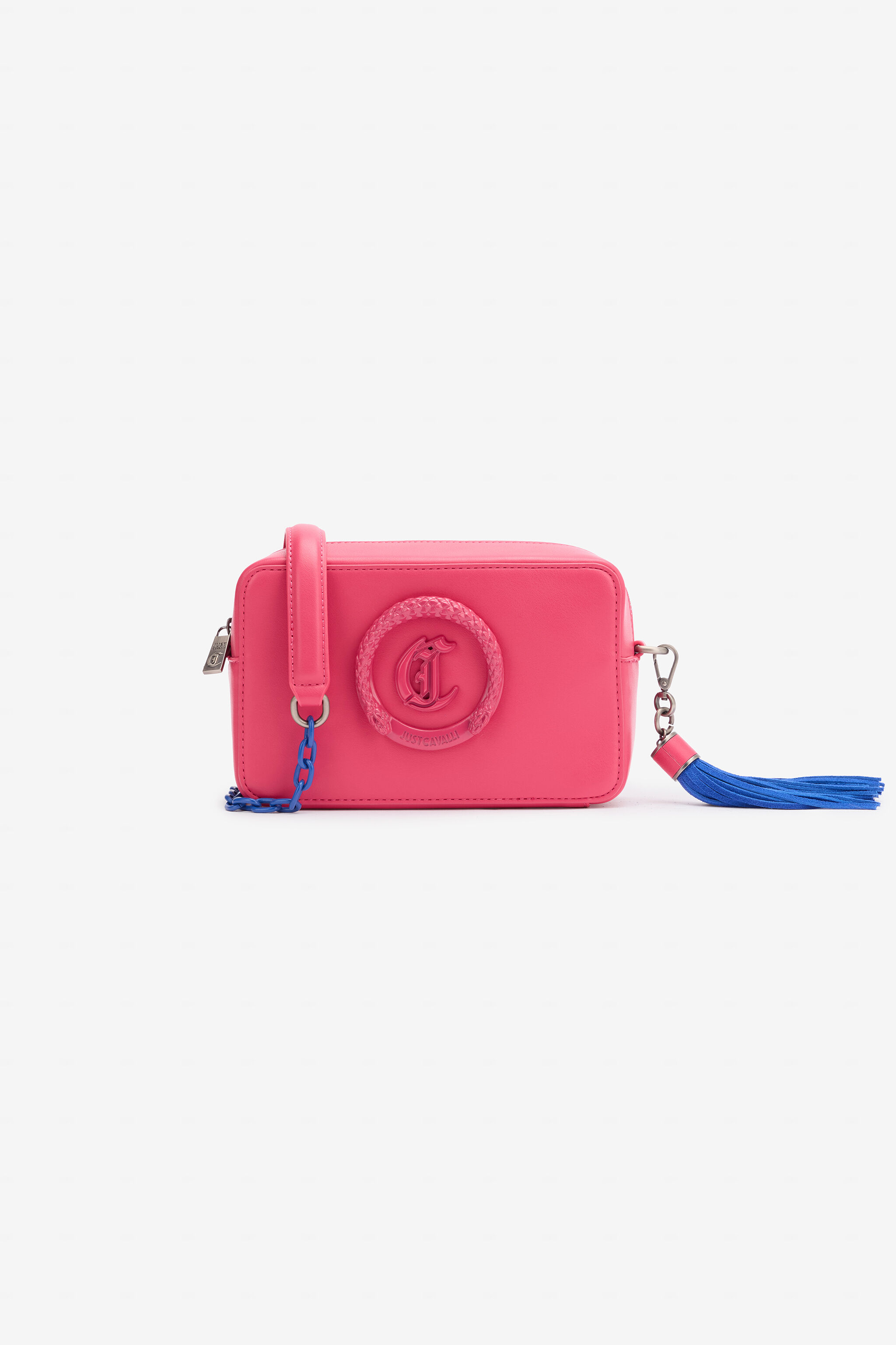 JC Bag With Snake And JC Monogram JC Bag With Snake And JC Monogram Fuchsia SFB260-SF758
