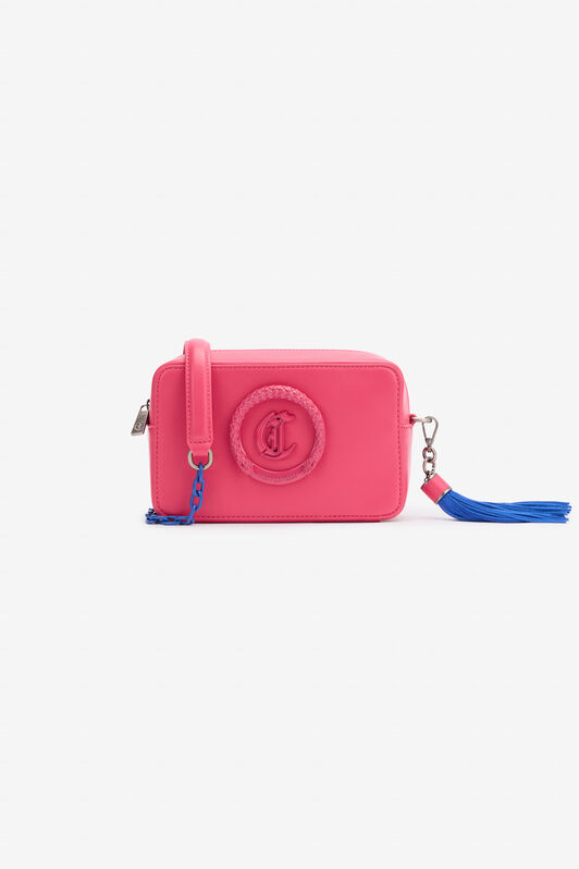JC Bag With Snake And JC Monogram JC Bag With Snake And JC Monogram Fuchsia SFB260-SF758