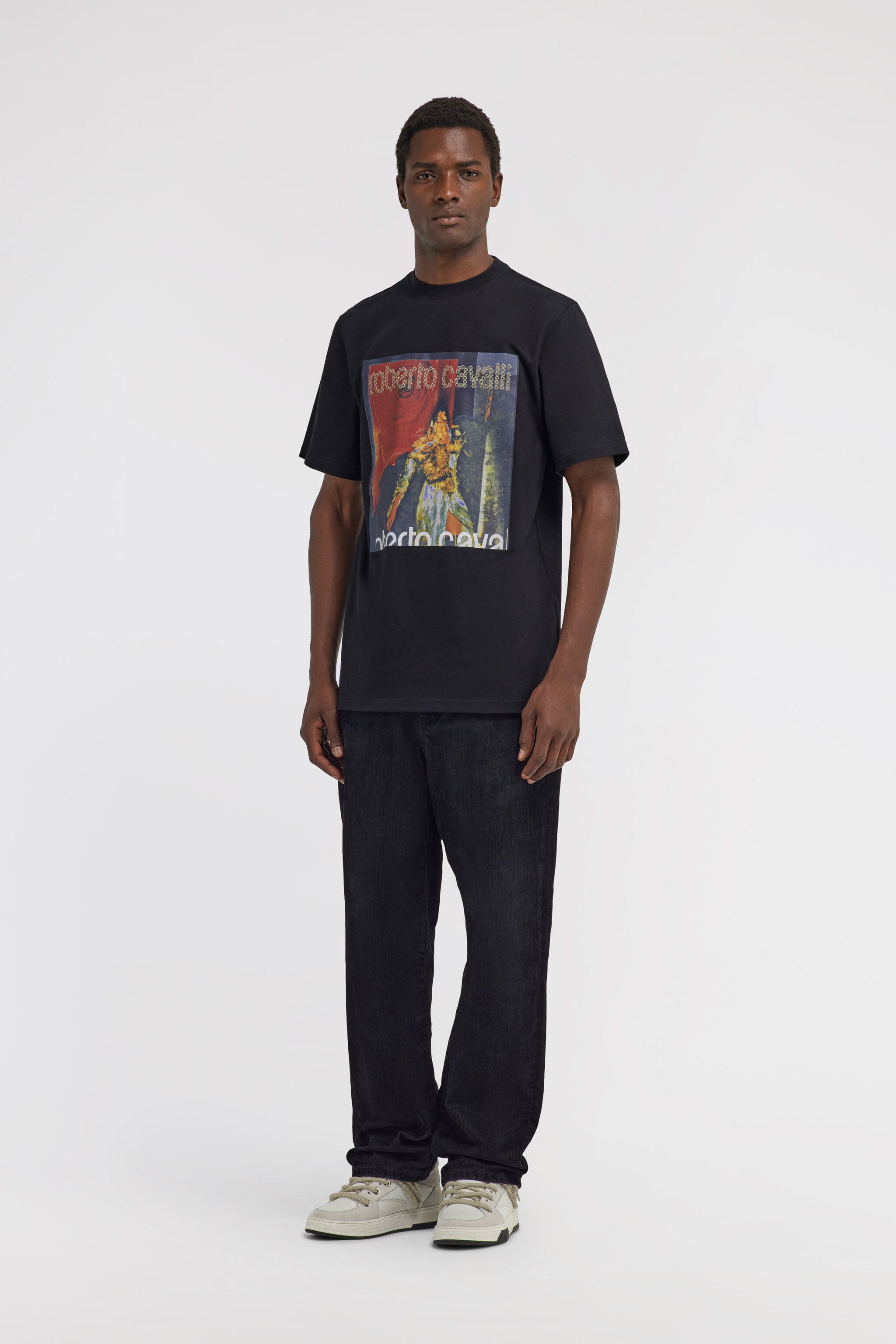 RC Printed T-Shirt Black TRT61F-JD060