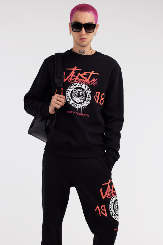 JC Just Cavalli Joggers JC Just Cavalli Joggers Black RRT888-RR116