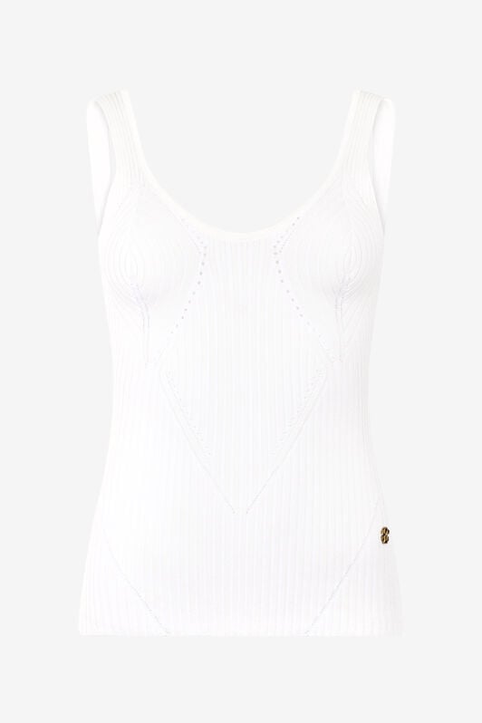 RC Rubane Print Top RC Rubane Print Top White UWM604-MH012