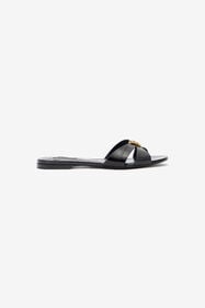 RC Slides With Jewel Detail Black VKS023-PZ579