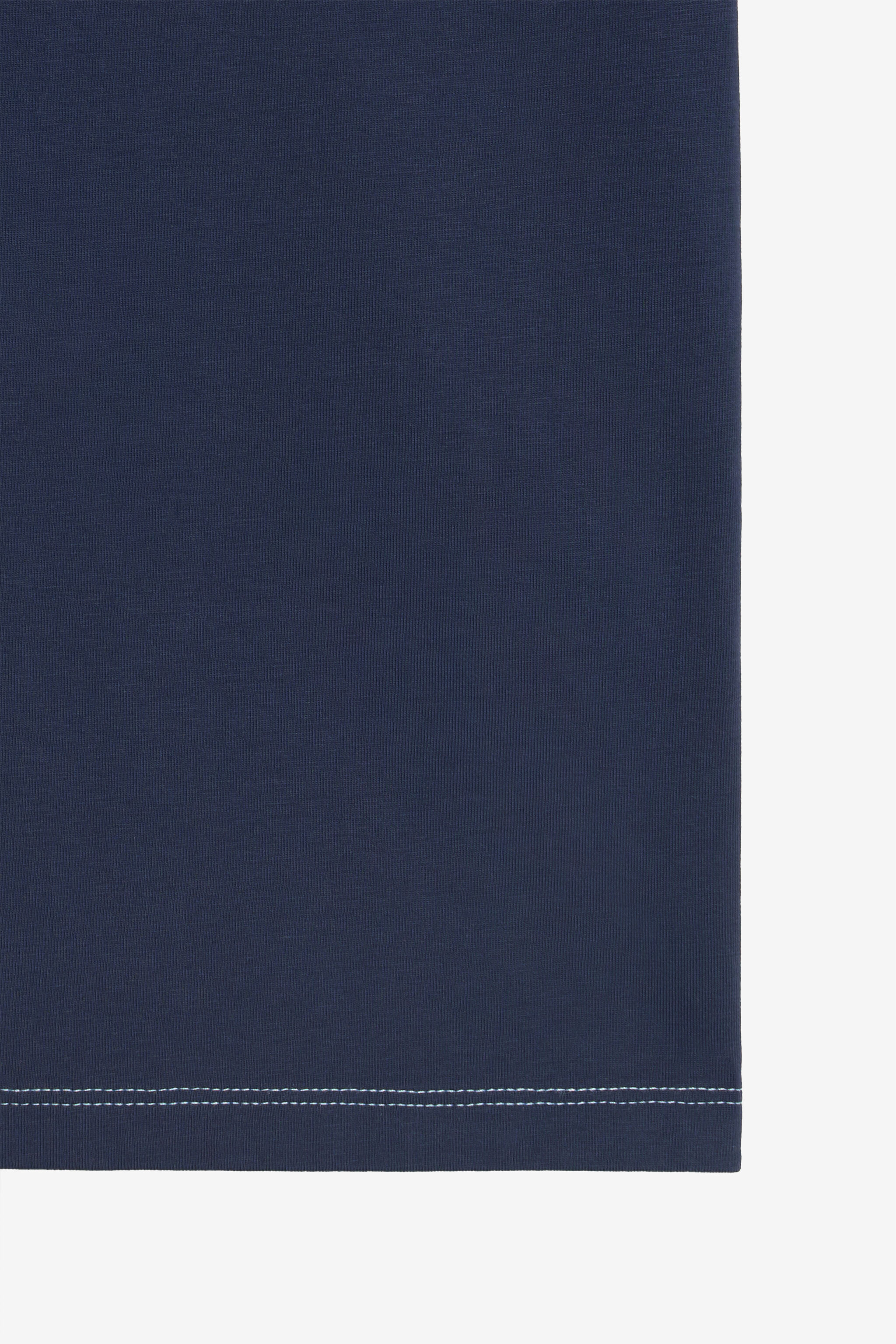 JC T-shirt Blu Navy con Logo JC T-shirt Blu Navy con Logo BLUE XFT60N-JD003