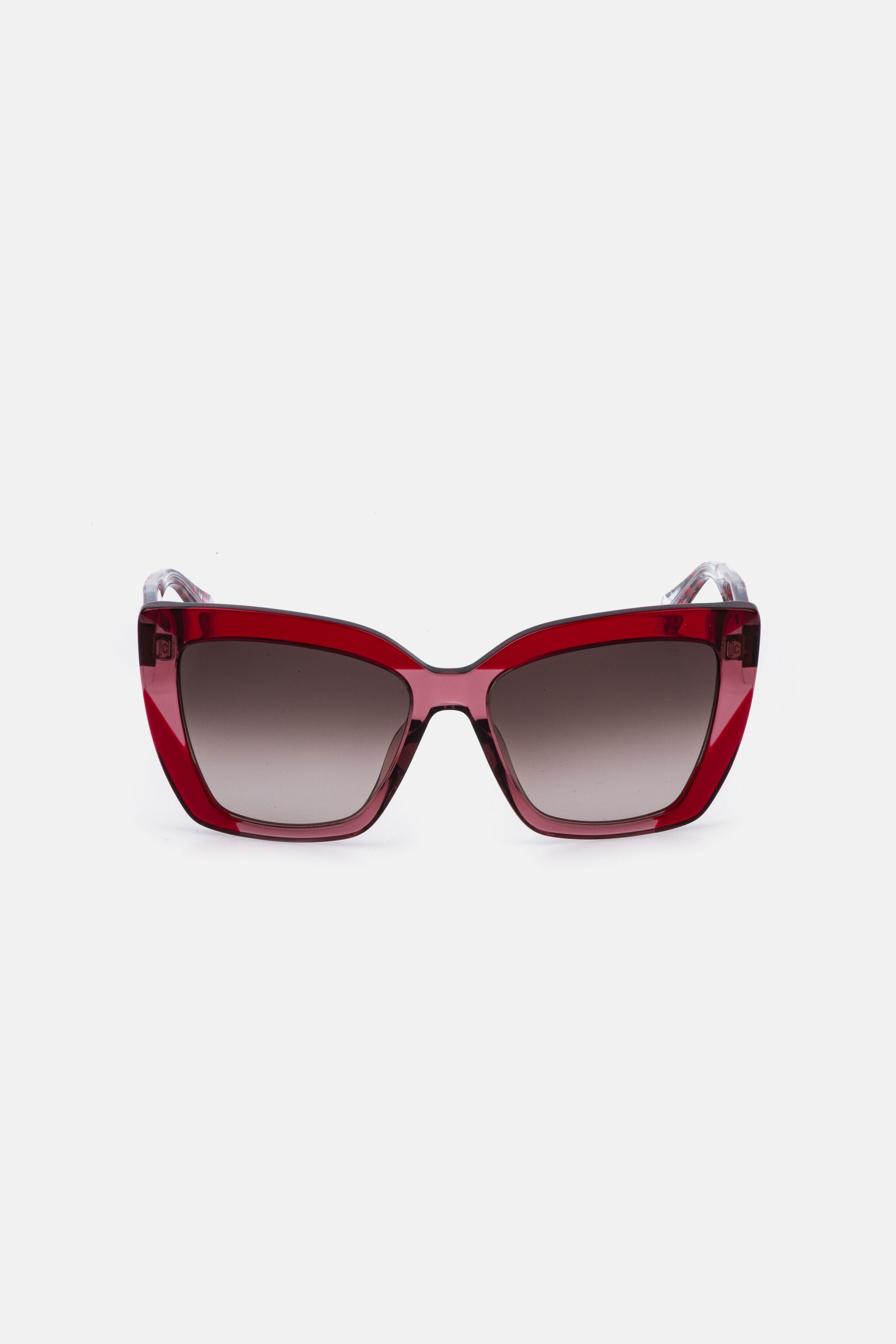 JC Gafas de sol fáciles de llevar SHINY TRANSP.BORDEAU VALD30-ID272