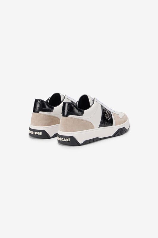 RC White Sneakers With Croc-Effect Panel RC White Sneakers With Croc-Effect Panel WHITE TOS00G-PZC15
