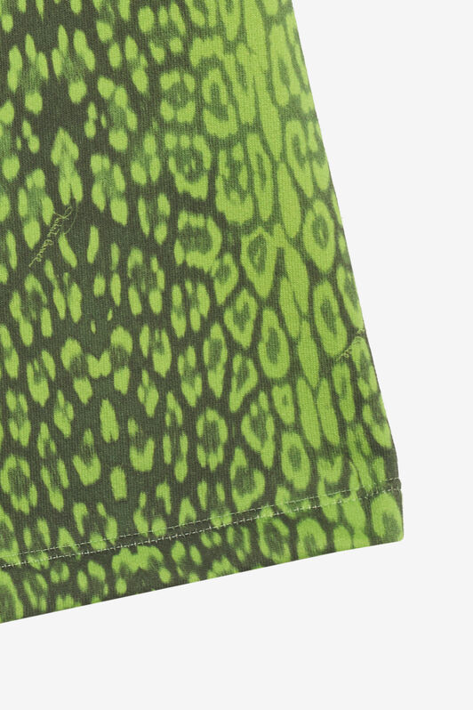 JU Grüne Hose mit Jaguar-Print GREEN XJT21Q-FXS71