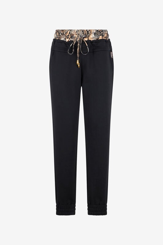 JC Sporthose Mit Print Python Am Bund JC Sporthose Mit Print Python Am Bund 899 BLACK + 716 MARZ UFT081-UF120