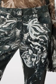 RC Jeans Con Estampado Fiammingo Flowers BLACK/GREY XWJ203-DAT77