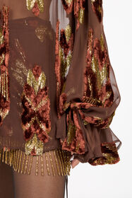 RC Brown Fil Coupé Shirt CHOCOLATE XQT710-FC004