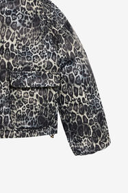 JC Leopard Print Puffer Jacket LEOPARD XFT80B-SB003