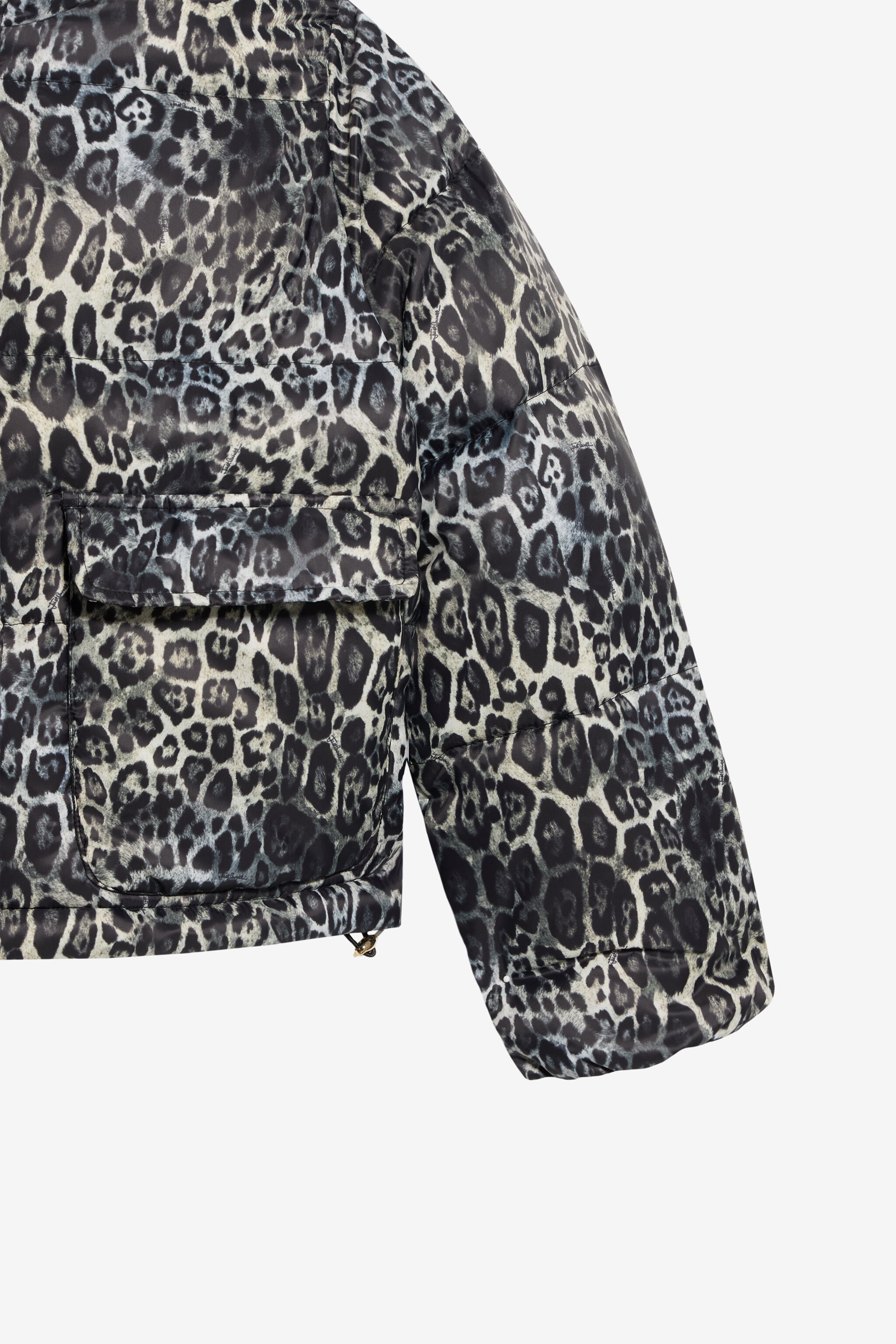JC Leopard Print Puffer Jacket JC Leopard Print Puffer Jacket LEOPARD XFT80B-SB003