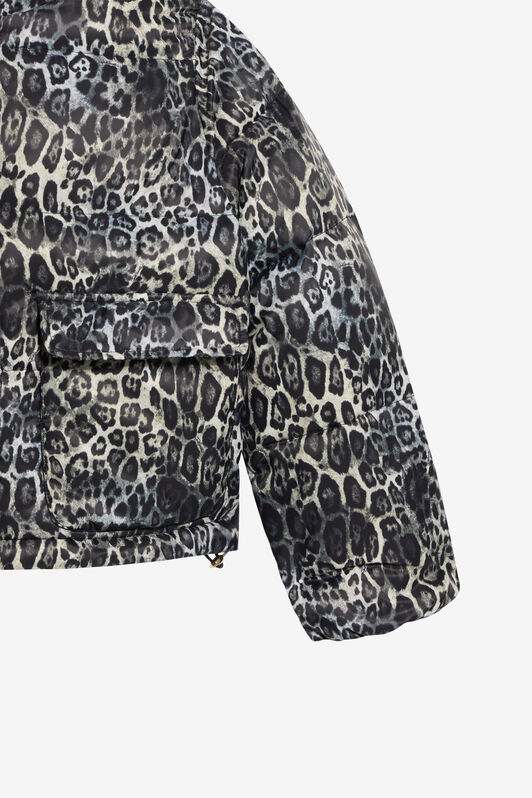 JC Leopard Print Puffer Jacket JC Leopard Print Puffer Jacket LEOPARD XFT80B-SB003
