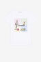 JU Logo-Print T-Shirt JU Logo-Print T-Shirt White QJT602-JV025