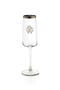 HO MONOGRAM PALTIN - 2 CHAMPAGNE GOBLETS SET HO MONOGRAM PALTIN - 2 CHAMPAGNE GOBLETS SET RALA09-IA014