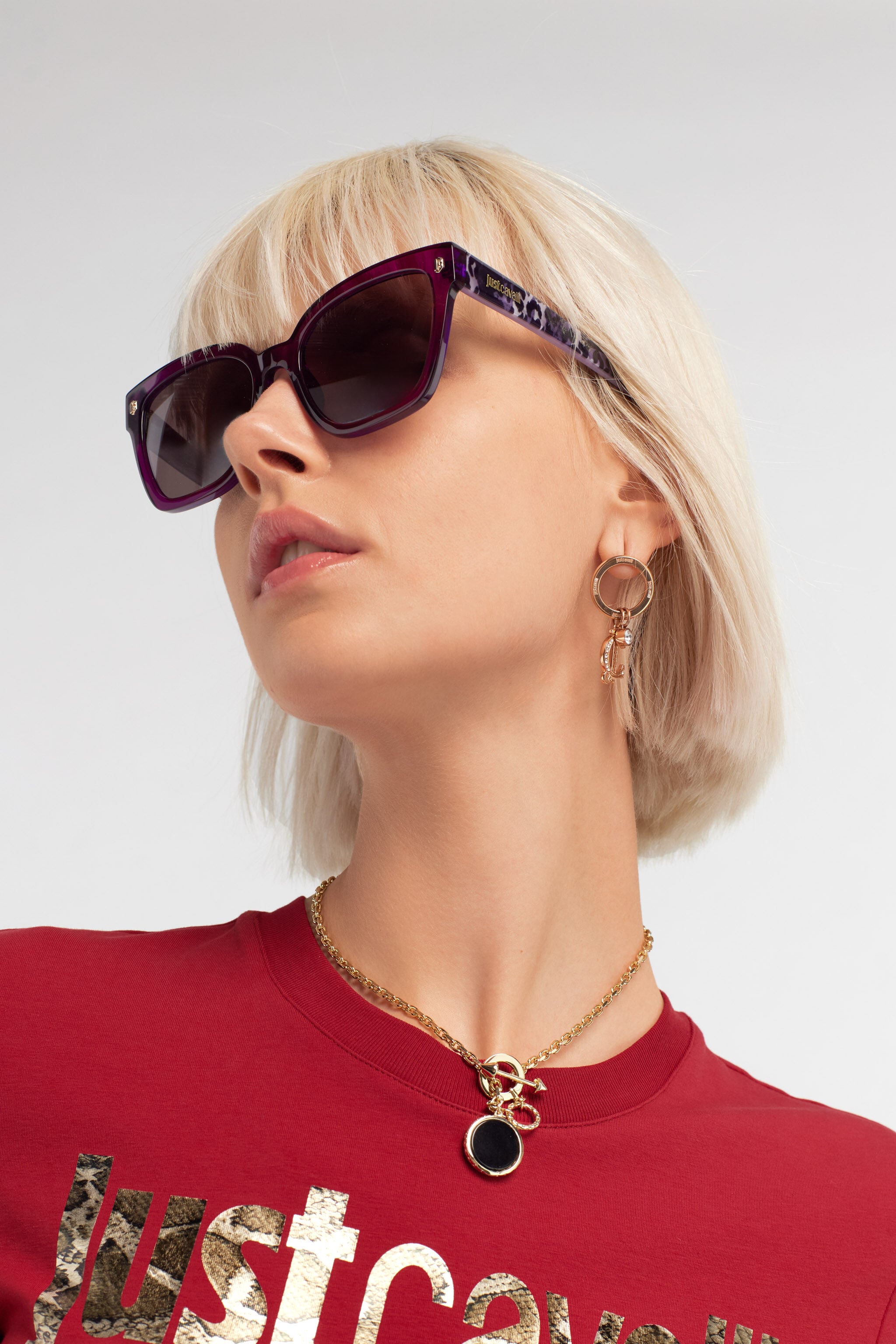 JC Sunglasses Just Cavalli JC Sunglasses Just Cavalli Purple RALD55-ID058