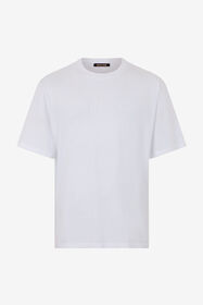 RC White T-shirt With Embroidered Logo WHITE SOT60C-JD001