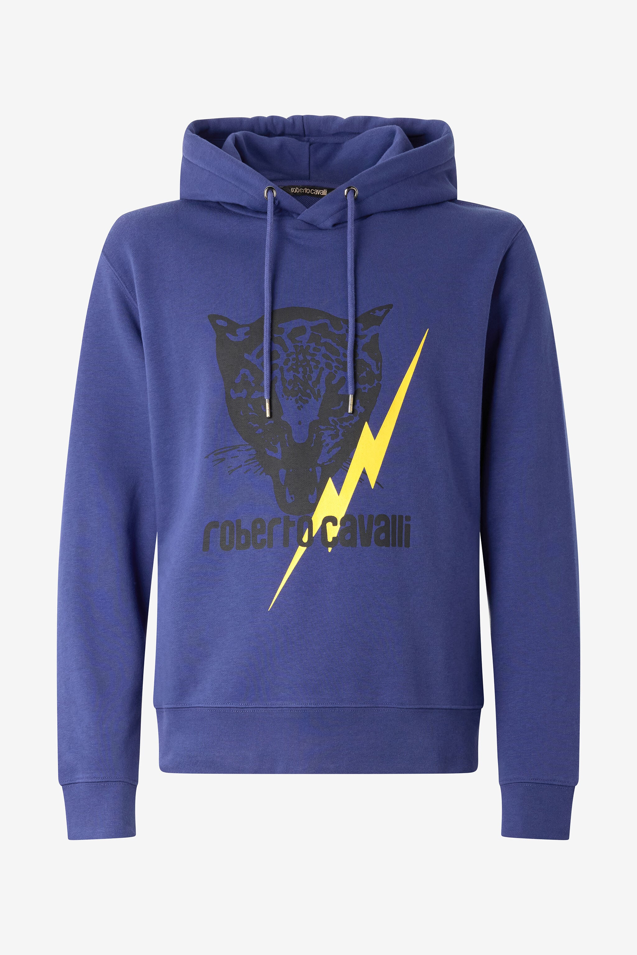 RC Sweatshirt Bleu Avec Jaguar Et Éclair NAVY POT69B-CF052