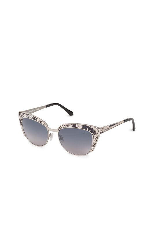 RC Python-Print Cat-Eye Sunglasses Black BWLMAQ-IMAAE