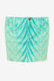 RC Miniskirt With Optical Glass Print And Micro Studs RC Miniskirt With Optical Glass Print And Micro Studs Light green UKJ325-DAN47