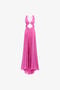 RC Long dress with cut out RC Long dress with cut out Fuchsia SKT120-CC001