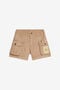 JU Short Avec Écusson À Logo BEIGE UJT210-CH008