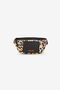 JC Marsupio con stampa Leopard e patch logo Marron clair SFB007-SF338