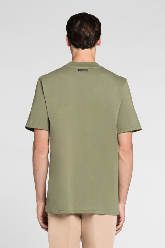 RC Logo print cotton T-shirt RC Logo print cotton T-shirt Green QRT61C-JD060