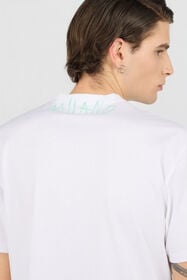 JC White T-Shirt With Logo WHITE WFT064-WF094