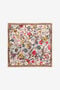RC Foulard in Seta con Stampa Florentine Flowers RC Foulard in Seta con Stampa Florentine Flowers BEIGE WQI004-OZR29