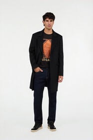 JC Wool Blend Coat BLACK VFT128-VF194