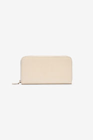 RC Leather Wallet with Monogram RC Ivory OOA00B-PZ015