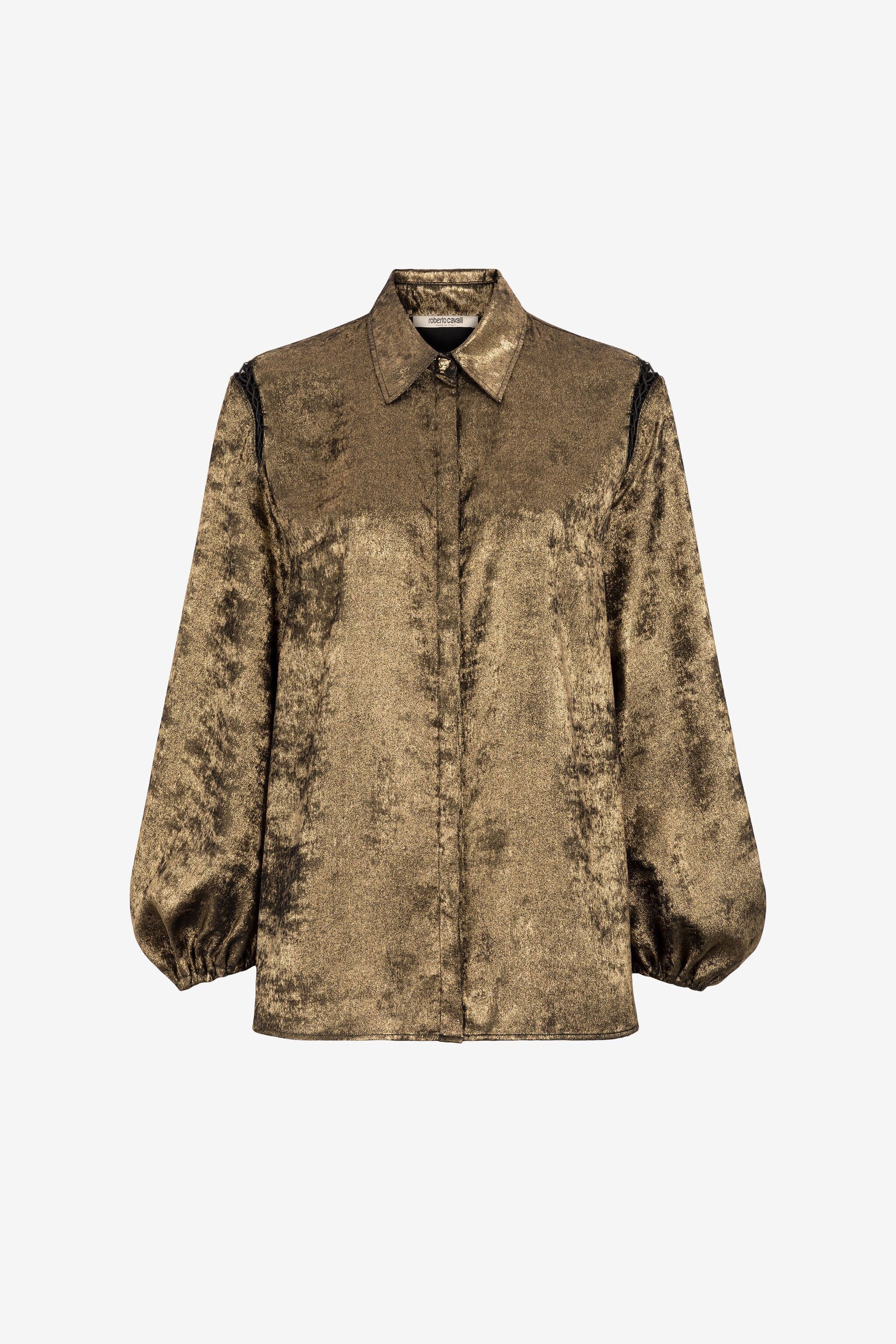 RC Lace-Up Lamé Top RC Lace-Up Lamé Top Gold PQT700-FC005