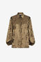 RC Lace-Up Lamé Top RC Lace-Up Lamé Top Gold PQT700-FC005