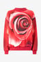 RC Sweat-Shirt À Imprimé Grandes Roses RC Sweat-Shirt À Imprimé Grandes Roses Rouge UKT67B-HUN48
