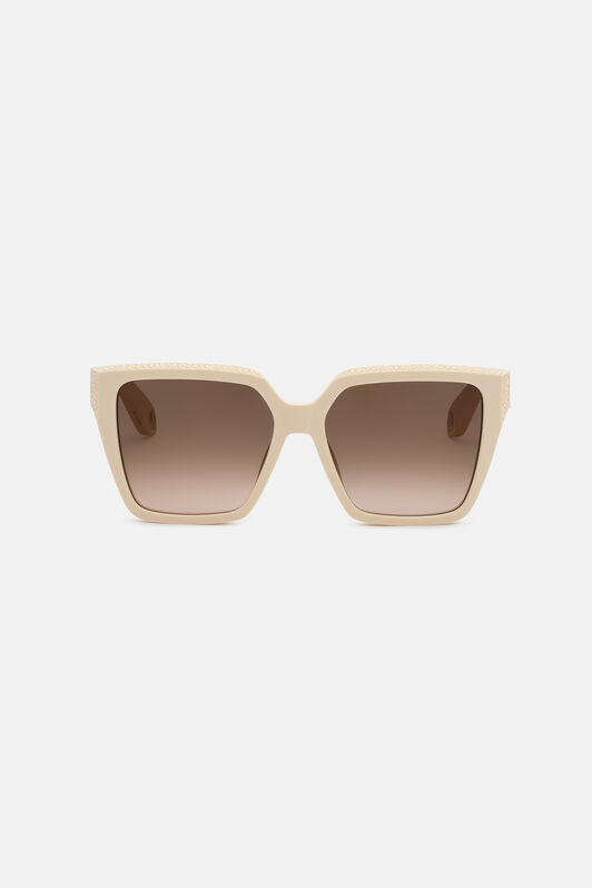 RC Lunettes de soleil larges et féminines SHINY FULL CREAM VALD10-ID248