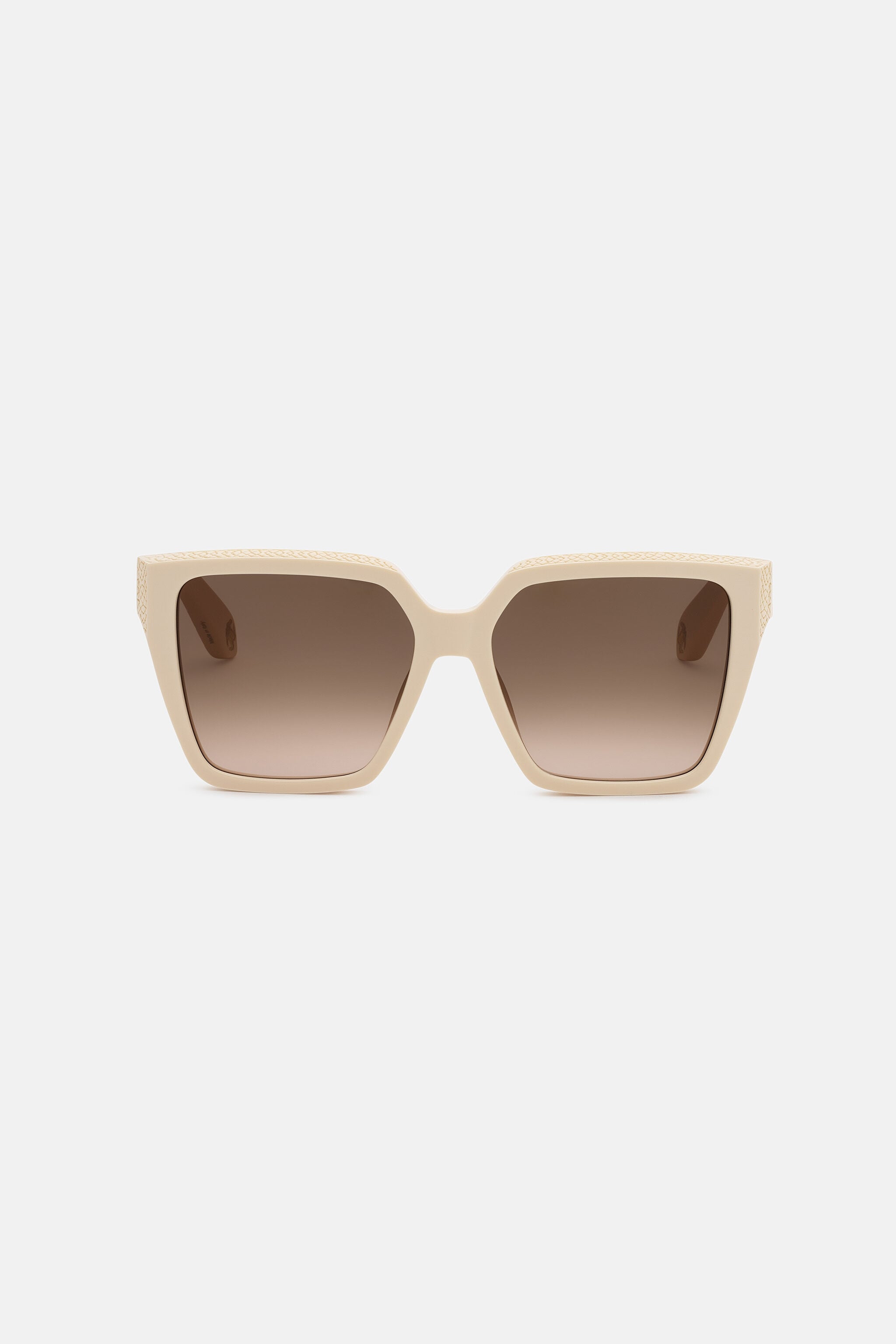RC Lunettes de soleil larges et féminines SHINY FULL CREAM VALD10-ID248