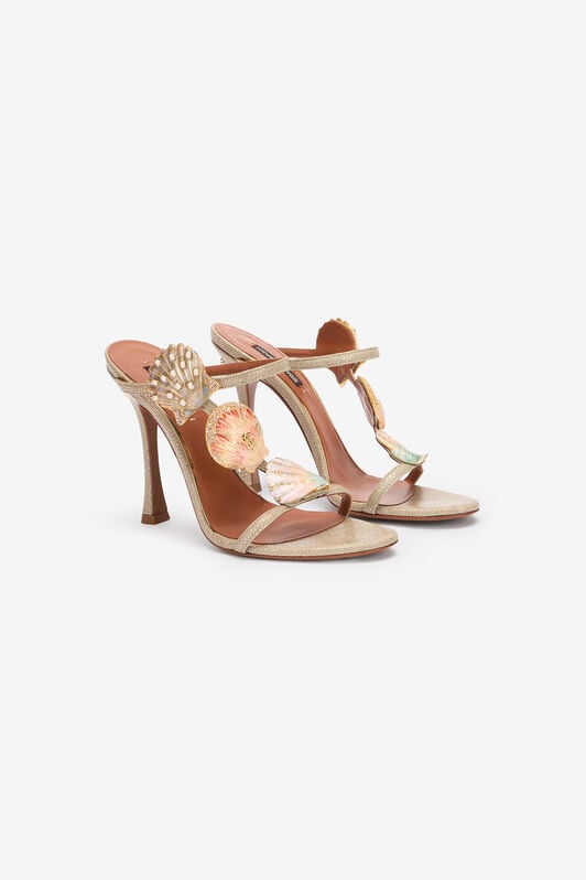 RC Sandals With Shells RC Sandals With Shells Ivory UWS003-PZI07