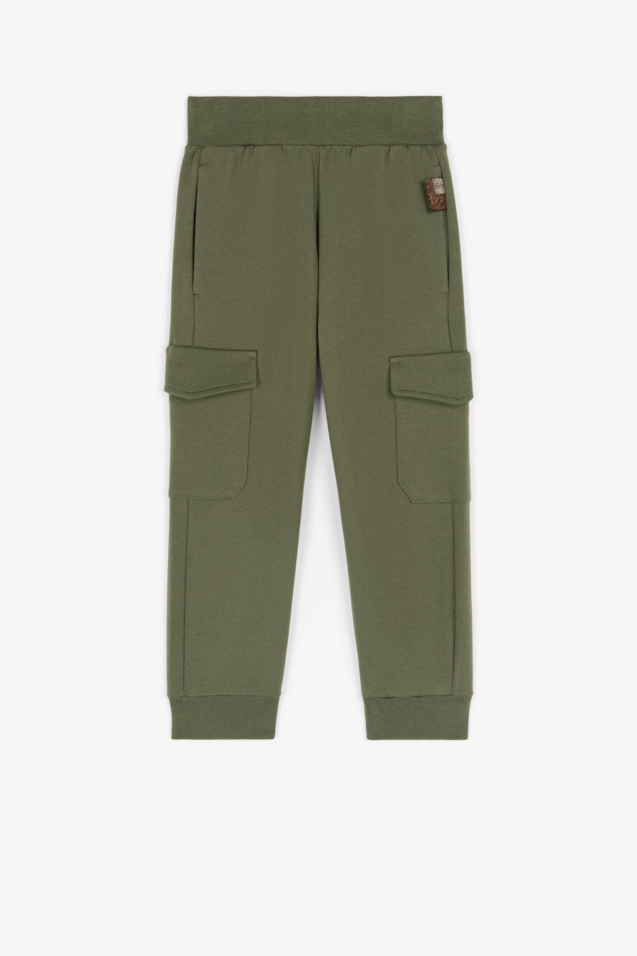 JU Pantaloni sportivi con Monogram RC JU Pantaloni sportivi con Monogram RC Verde scuro RJT233-CF050