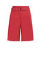 RC Rote, taillierte Bermudashorts mit Gürtel RC Rote, taillierte Bermudashorts mit Gürtel Rot IQT202-VI026
