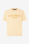 JC T-Shirt With Flocked Logo JC T-Shirt With Flocked Logo Light Brown UFT058-UF078