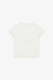 JU T-shirt with RC Logo White TJT64C-JD001